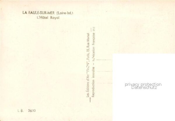La Baule sur Mer La-Baule-les-Pins 44 Hôtel Royal – Bild 2