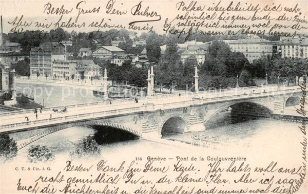 Geneve GE Pont de la Coulouvreniere