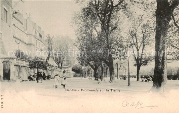 Geneve GE Promenade sur la Treille