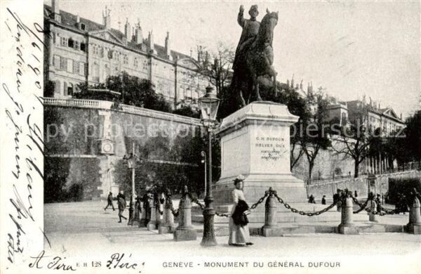 Geneve GE Monument du General Dufour