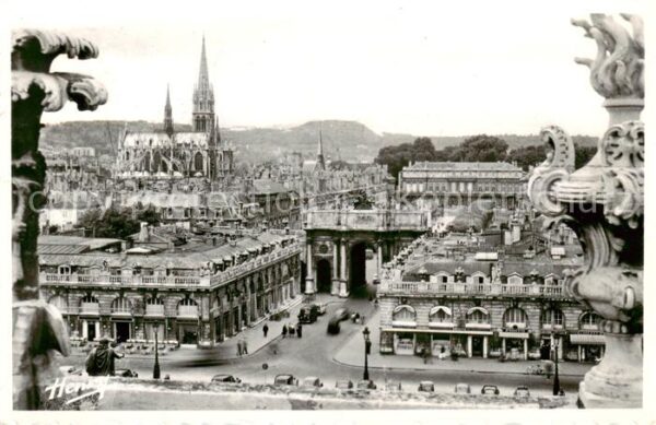 Nancy 54 La Place Stanislas vue de l’Hotel de Vi