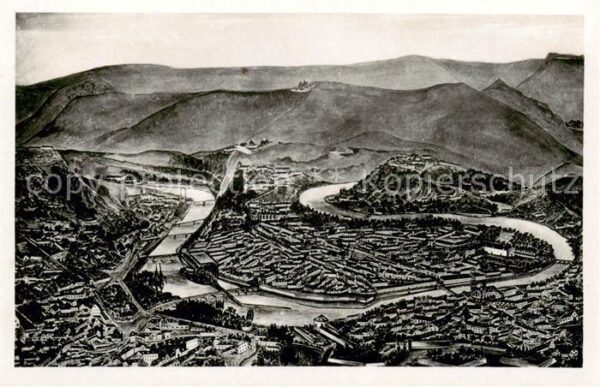 Besancon Doubs Vue generale a vol d_oiseau