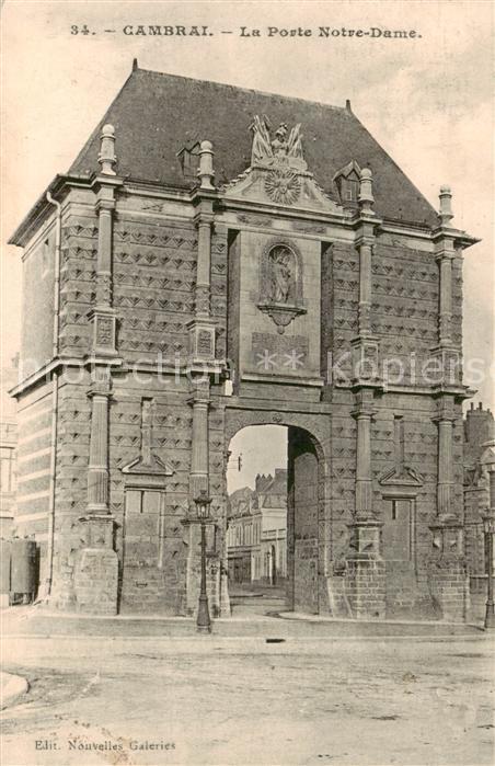 Cambrai 59 La Porte Notre Dame