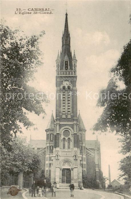 Cambrai 59 Eglise St Cloud
