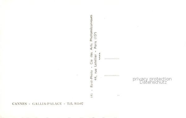 Cannes 06 Gallia Palace – Bild 2