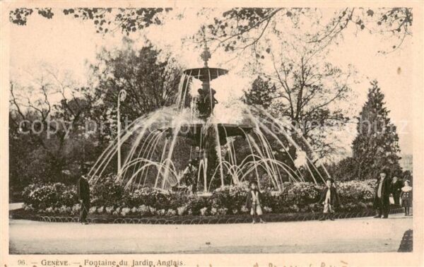Geneve GE Fontaine du Jardin Anglais