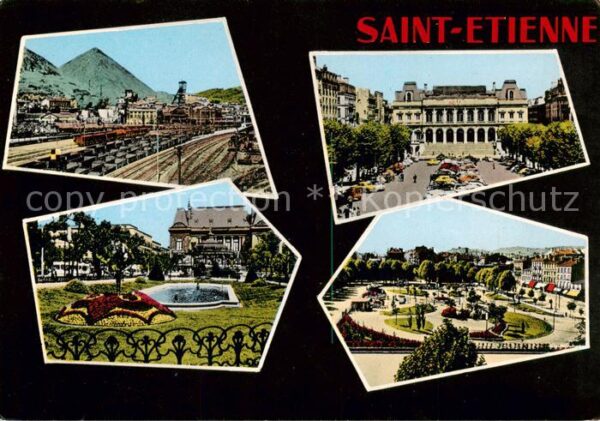 Saint-Etienne 42 Loire Place de l’Hotel de Ville Place Carnot