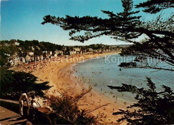 Le Val Andre 22 Cotes-d Armor La Plage vue de la Corniche