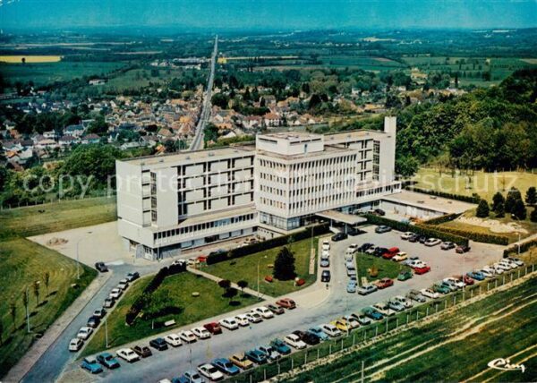 Pougues-les-Eaux 58 Nievre Centre hospitalier de Nevers Vue aerien