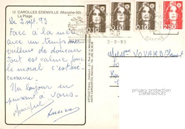 Carolles 50 Manche Edenville La Plage – Bild 2