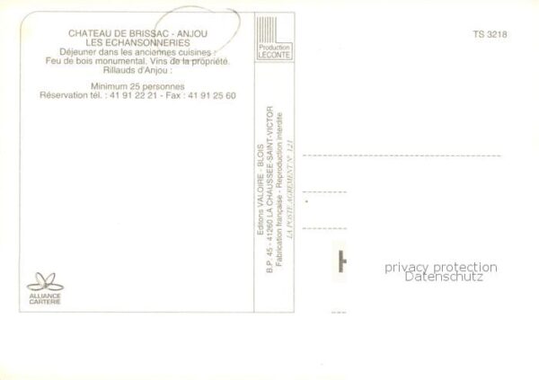 Anjou 38 Isere Chateau de Brissac Les Echansonneries D – Bild 2