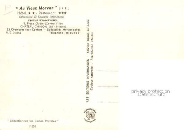 Chateau-Chinon Ville Au Vieux Morvan Hotel Restaurant Fontai – Bild 2