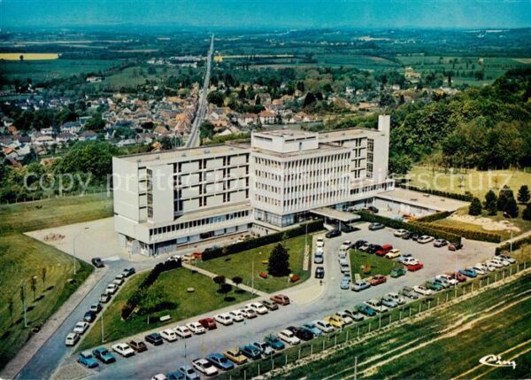Pougues-les-Eaux 58 Nievre Centre hospitalier de Nevers Vue aerien