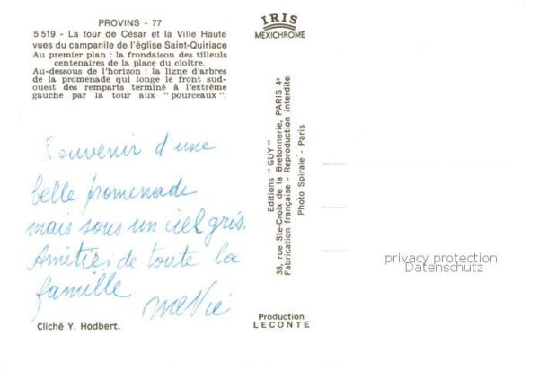 Provins 77 La tour de Cesar et la Ville Haute vues – Bild 2