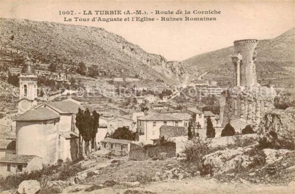 La Turbie 06 Route de la Corniche La Tour d’August e