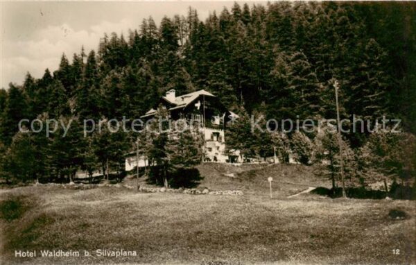 Silvaplana GR Hotel Waldheim