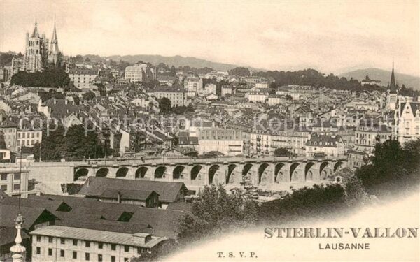 Lausanne VD Stierlin Vallon Maison d_Importation Pa