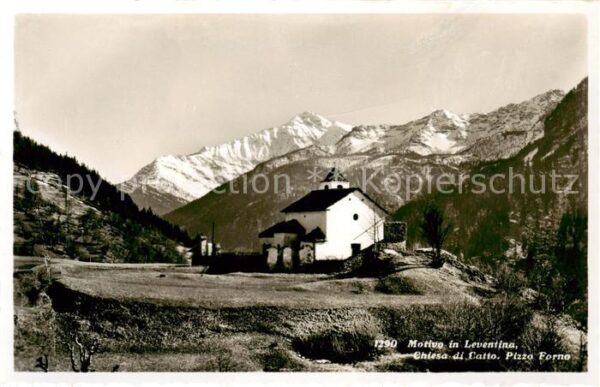 Leventina Region Ticino TI Chiesa di Catto Pizzo Forno