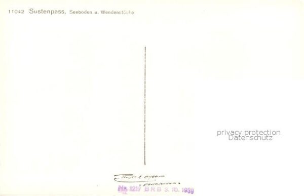Sustenpass 2262m BE mit Seeboden und Wendenstöcke – Bild 2