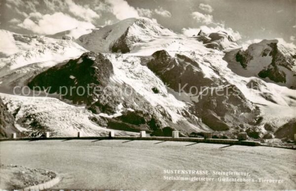 Sustenstrasse Steingletscher Steinimmigletscher Gwäch