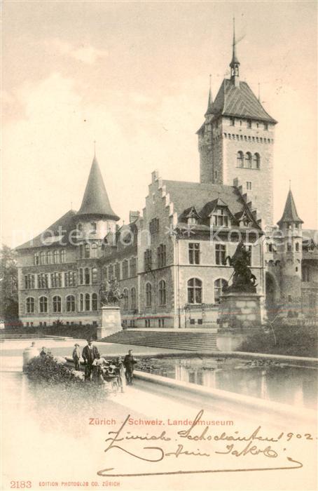 Zuerich ZH Schweizer Landesmuseum