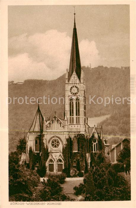 Zuerich ZH Wiedikon Kirche