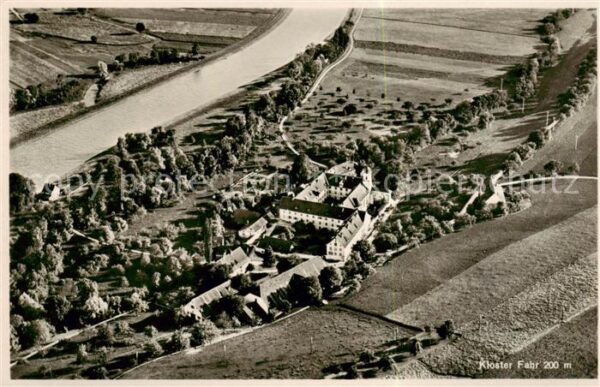 Kloster Fahr Engstringen ZH Fliegeraufnahme
