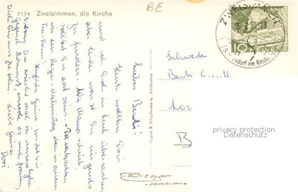 Zweisimmen BE Kirche – Bild 2