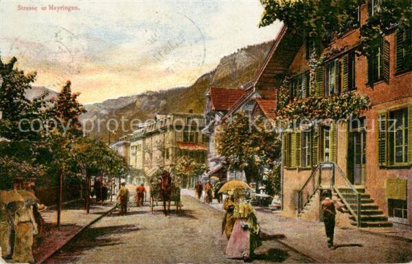 Meiringen BE Strassenpartie