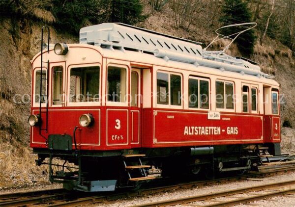 Altstaetten SG Gais Bahn