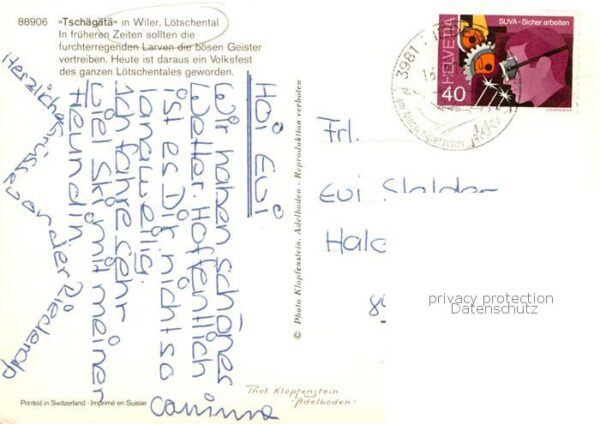 Wiler Loetschental VS Tschägäta mit furchterregenden Larven V – Bild 2