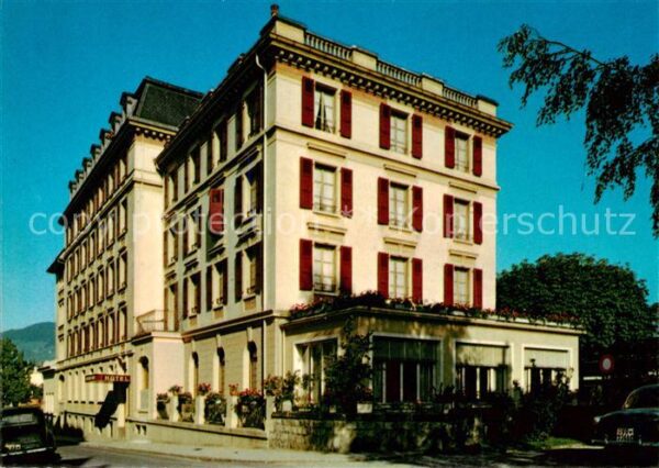 Vevey VD Hotel Pension de Famille Christliches H