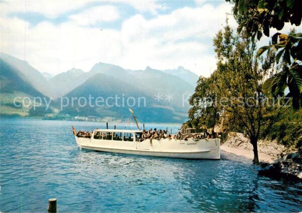 Walensee Wallensee SG Schiffbetrieb Quinten