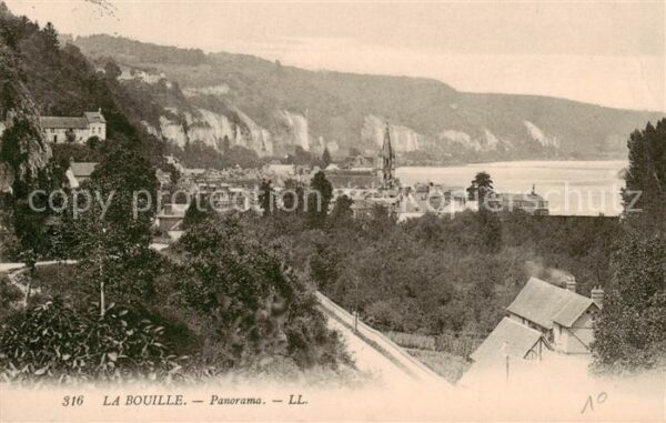 La Bouille 76 Panorama et vue sur la Seine