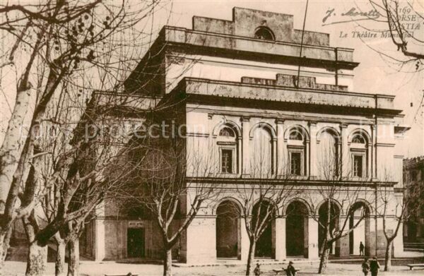 Bastia 2B Corse Le Theatre Municipal