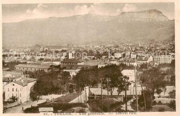 Toulon Var Vue generale