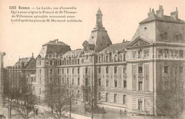 Rennes 35 Le Lysee vue d’ensemble Qui a pour orig
