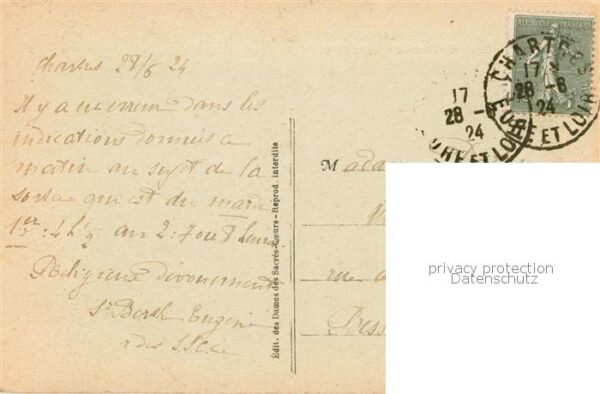 Chartres 28 Maison de Retraite des Dames des Sacres – Bild 2