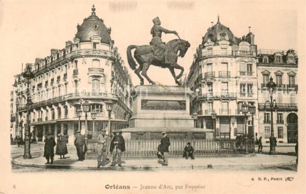 Orleans 45 Loiret Jeanne d’Arc par Foyatier