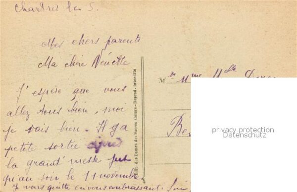 Chartres 28 Maison de Retraite des Dames des Sacres – Bild 2