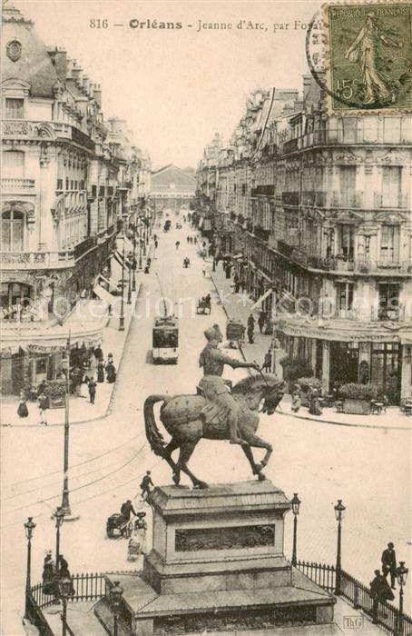 Orleans 45 Loiret Jeanne d’Arc par Foyat