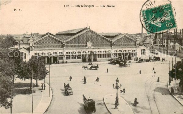 Orleans 45 Loiret La Gare