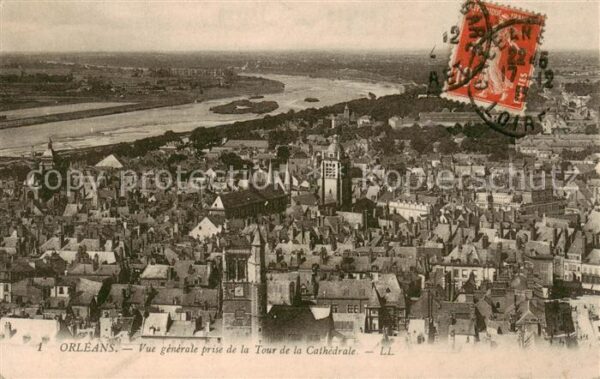 Orleans 45 Loiret Vue generale prise de la Tour de la Cat