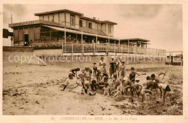 Courseulles-sur-Mer 14 Calvados Le Bar de la Plage