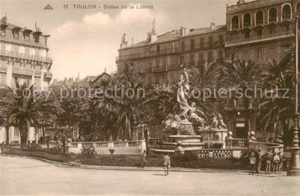 Toulon Var Statue de la Liberte