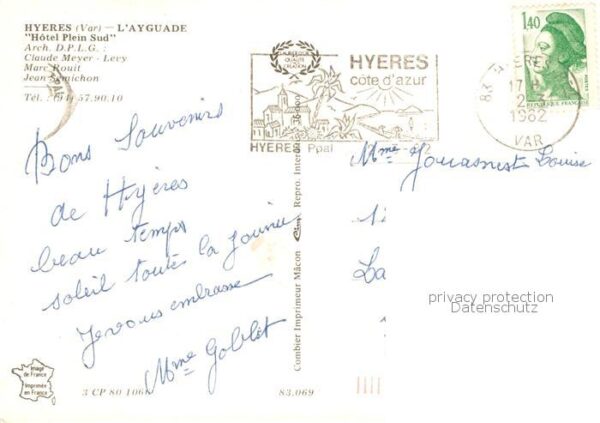 Hyeres-les-Palmiers 83 Var Ayguade Hotel Plein Sud – Bild 2