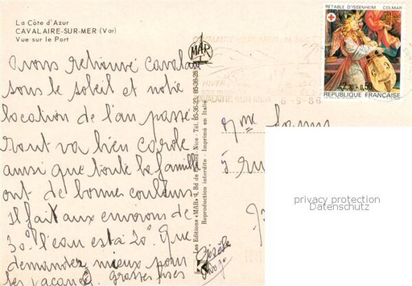 Cavalaire-sur-Mer 83 Var Vue sur le Port – Bild 2