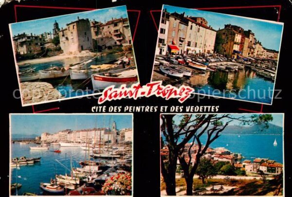 Saint Tropez Var Le Port et le Quai Jean Jaures Le Port