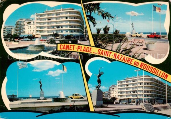 Canet-Plage Saint Nazaire en Roussillon La Place de