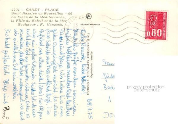 Canet-Plage Saint Nazaire en Roussillon La Place de – Bild 2